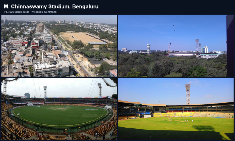 M. Chinnaswamy Stadium, Bengaluru
