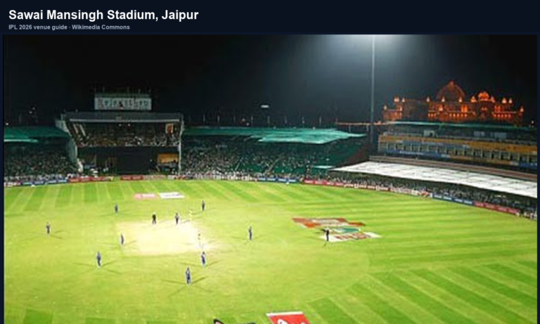 Sawai Mansingh Stadium, Jaipur